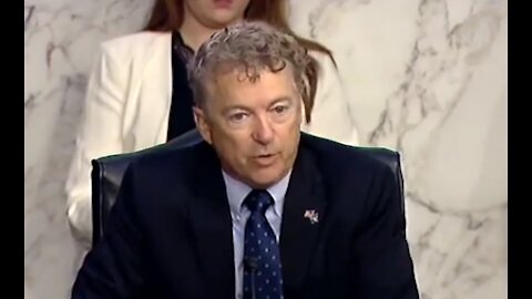 Senator Rand Paul to HHS Secretary Xavier Becerra: “You, sir, are the one ignoring the science.”