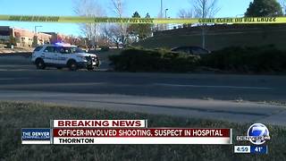 Car theft suspect shot by Thornton Police during foot pursuit