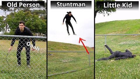 How Different People Get Over a Fence (Part 1-3 Compilation)