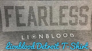 Nate Burleson’s Detroit Lionblood T-Shirt Review