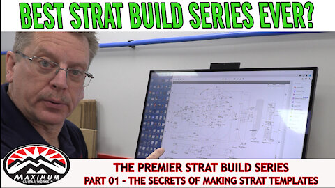 Premiere Strat Build 2021 - Part 01 - The Secrets of Making Strat Templates
