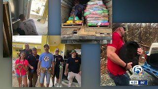 Relief efforts underway to help dogs in the Bahamas