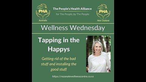 Wellness Wednesday with Debby Emeny - Tapping in the Happys