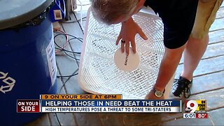 St. Vincent de Paul gives away free fans