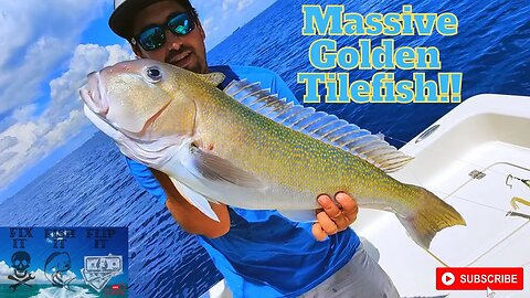 Massive Golden Tilefish!! and update on the skiff build