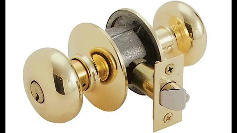 example SCHLAGE in knob lock poorly explained by a high security countersunk Mortise lock fan boy