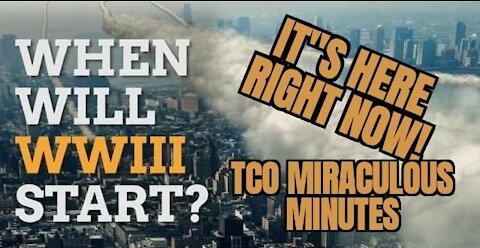 WE ARE AT WAR RIGHT NOW !! TCO The miraculous minutes with Gods Guy