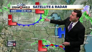 Michael Fish's NBC26 Storm Shield weather forecast