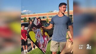 Local artist starts "Pay It Forward" movement for student-athletes