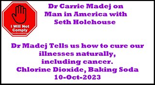 DR CARRIE MADEJ with Man in America 07-Oct-2023