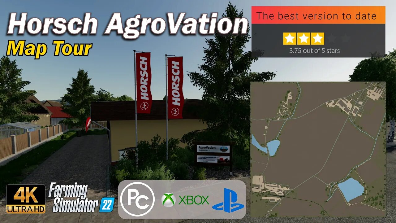 Horsch Agrovation Map Tour Farming Simulator 22 3875
