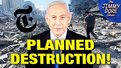NY Times FINALLY Admits That Israel Is Intentionally Flattening Gaza - Dr. Norman Finkelstein