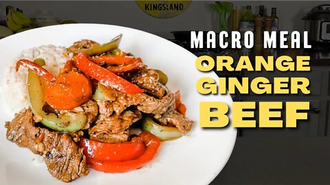Orange Ginger Beef | Complete Meals for Dinner | The Complete Macro Cookbook