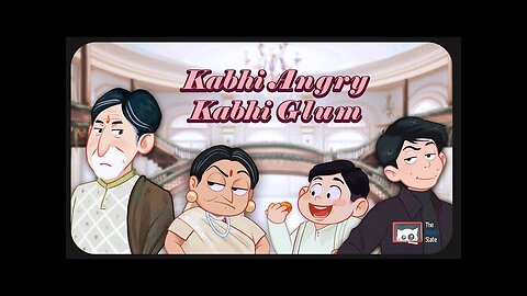 If Bollywood Was Real | K3G Spoof | What if Jayaji was Always Angry | Funny Animation Video