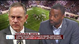 Judge rules MSU coach Mark Dantonio will be deposed in lawsuit after season