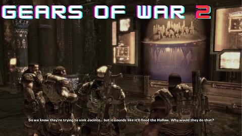 How to sink a City - Gears of War 2: Act 4 PT2 - Gameplay Walkthrough