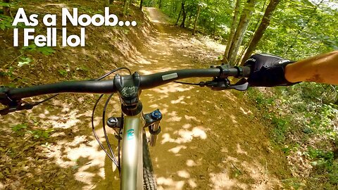Awesome Mountain Biking Trail in Woodstock, GA | And I fell lol