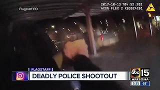 Flagstaff police release bodycam footage from deadly officer-involved shooting