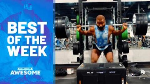 Ladder Tricking, Front Flips, Huge Muscles & More | Best of the Week