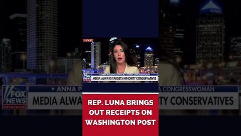 Rep. Luna Setting The Record Straight on Jesse Watters Primetime