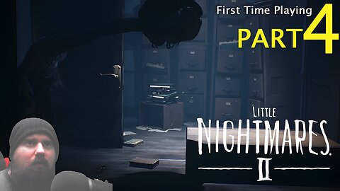 Little Nightmares 2 - She didn't miss neck day! - Part 4 - Blind First Time Playing