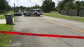 Heavy law enforcement presence on Laurel Drive in Lake Park