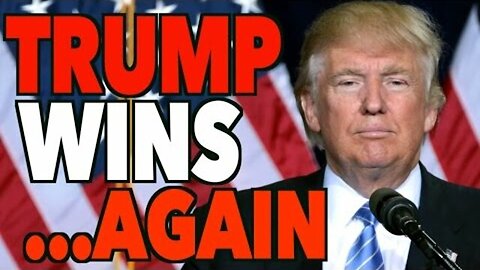 Trump Wins Again - 'DS' want Nikki to stay in until Trump is convicted!