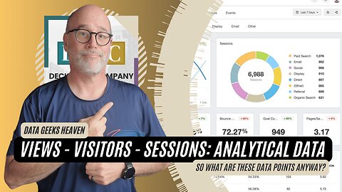 Understanding Analytics Data: Views, Visitors, & Sessions Explained by a Bradenton Marketing Agency