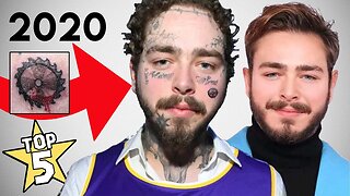 Top 5 Face Tattoos of 2020 | Amber Rose, Post Malone, The Game