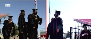 UNLV graduates get to celebrate with in-person commencement