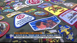 Scouts BSA Girl Troop 1 makes debut