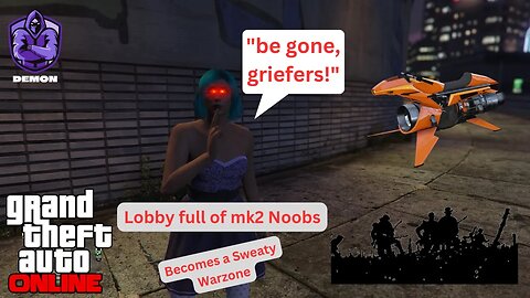 The Oppressor Mk2 Disease is Rapidly Spreading on GTA Online | Mk2 Griefer Tried and Led to a WAR!