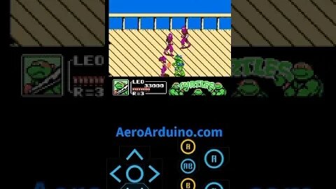 How to Play Teenage Mutant Ninja Turtles III: Manhattan Project for NES on Android Phone - Scene One