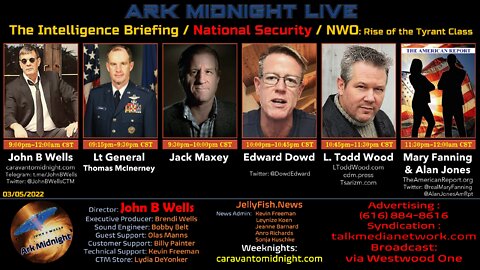 The Intelligence Briefing / National Security / NWO: Rise of the Tyrant Class - John B Wells LIVE