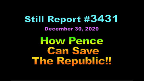How Pence Can Save the Republic, 3431