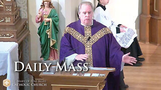 Fr. Richard Heilman's Sermon for Wednesday March 2, 2021