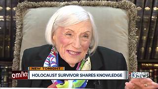 Holocaust survivor shares knowledge