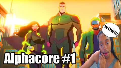 Alphacore #1 Official Animation Trailer Reaction