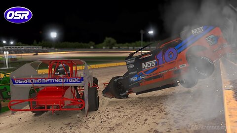 Behind the Wheel: Driver's View at Cedar Lake in a 358 Modified (iRacing Dirt!)