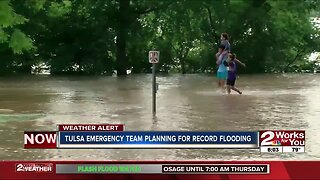 Tulsa emergency team planning for record flooding