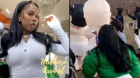 Kashdoll Attend Friends Gender Reveal & Confusion Ensues! 🤷🏾‍♀️