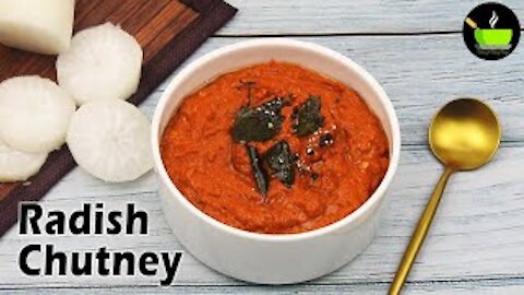 Radish Chutney | Mullangi Chutney | Mullangi Pachadi | Mooli Chutney | No Coconut Chutney | Chutney