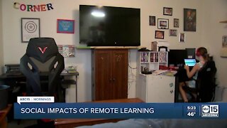 Social impacts of remote learning on children