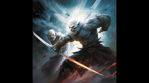 Defying Darkness: Gandalf's Triumph Over Azog in 'The Hobbit #AI #lordoftherings