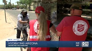 Salvation Army drives mobile hydration unit throughout the Valley