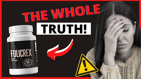 🔴 ALERT Folicrex- folicrex honest review | Does folicrex really work? folicrex pill