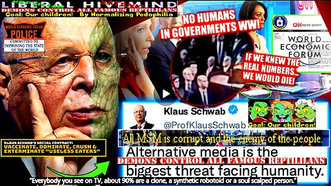 Klaus Schwab Brags WEF Has 'Infiltrated' Every MSM Outlet In The World