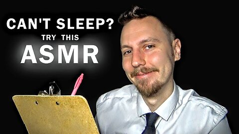 ASMR Asking You Personal Questions | Can't Sleep? WATCH THIS