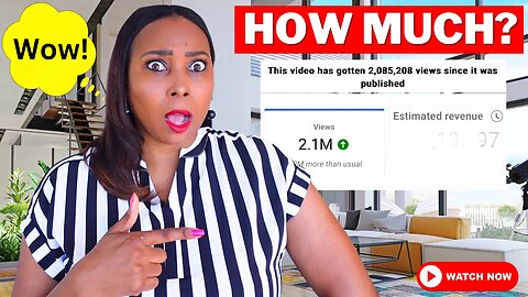 How Much YouTube Paid Me For A Video With 2,000,000 Views In 2 Months: How To Make More On YouTube
