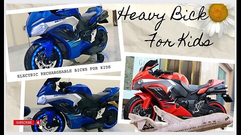 Heavy Sports Electric Bike | Electric rechargeable sports Bike for Kidz